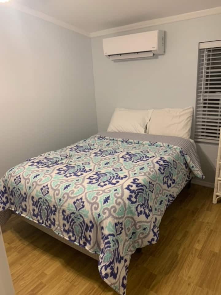 Bedroom 1 - Full Bed. Ceiling fans in all bedrooms.