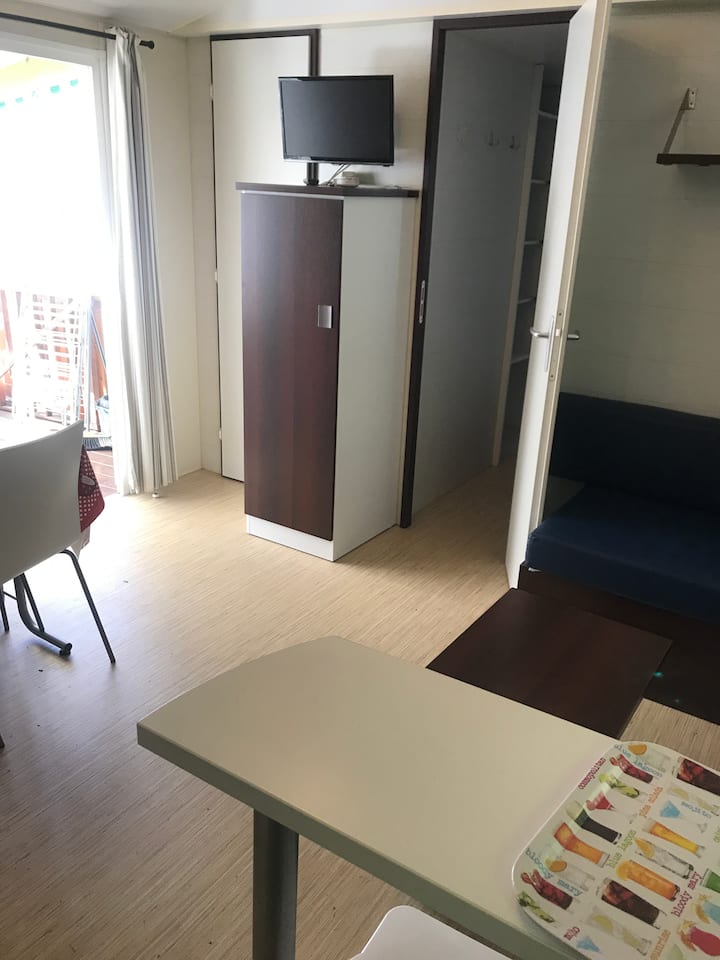 Klimatisiertes Mobilheim, beheizter Pool - Airbnb