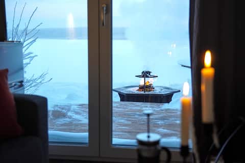 Top Airbnb: Lakeview Cabin in Norrbottens