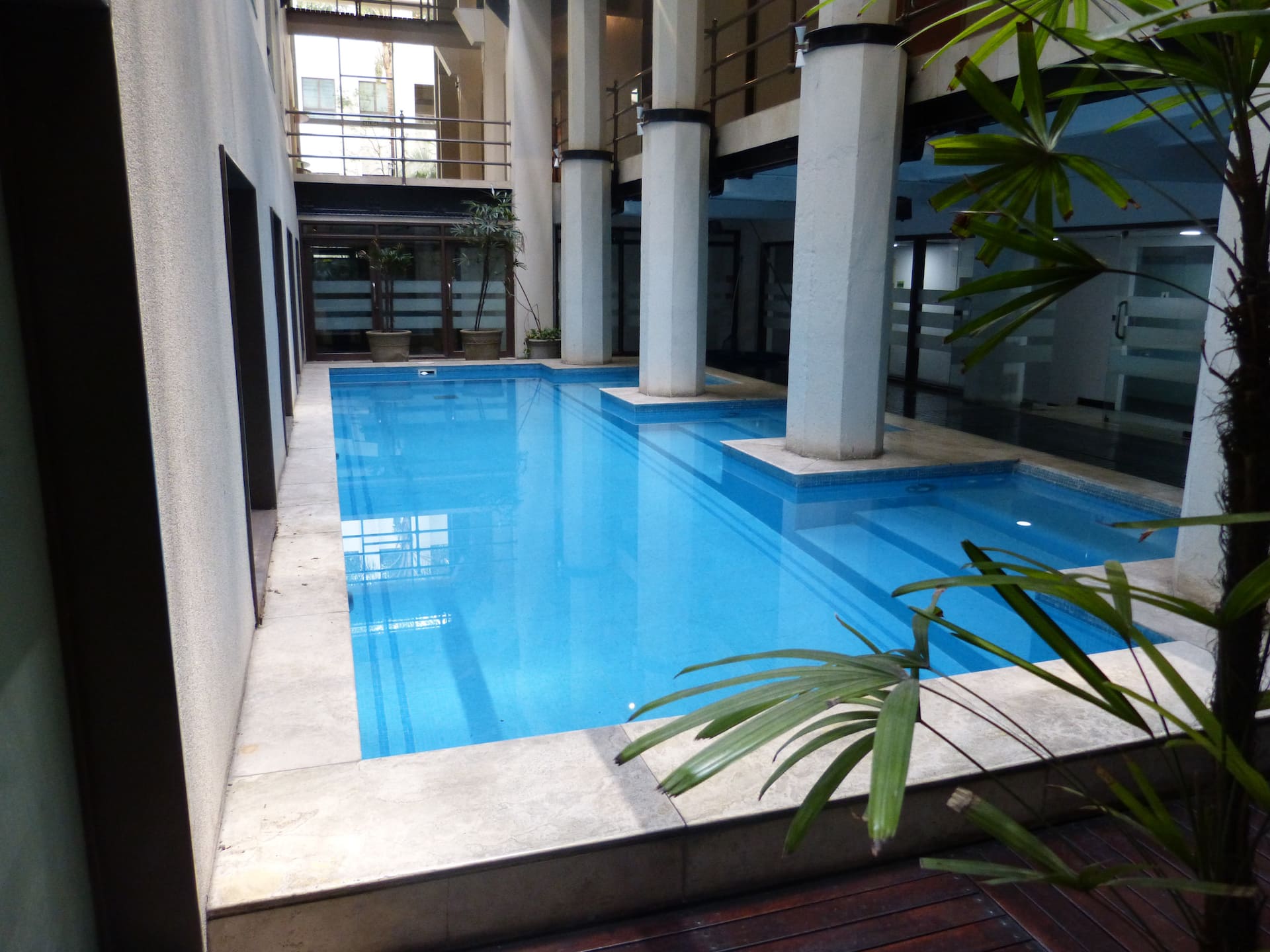 Apartamento de 1 quarto com piscina em Puerto Madero