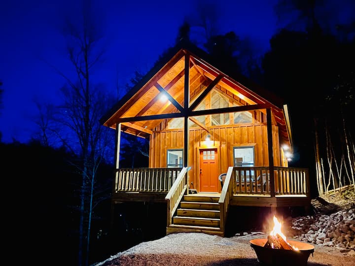 Moonbow CabinRRG hot tubnew build Cabins for Rent in Slade, Kentucky, United States Airbnb