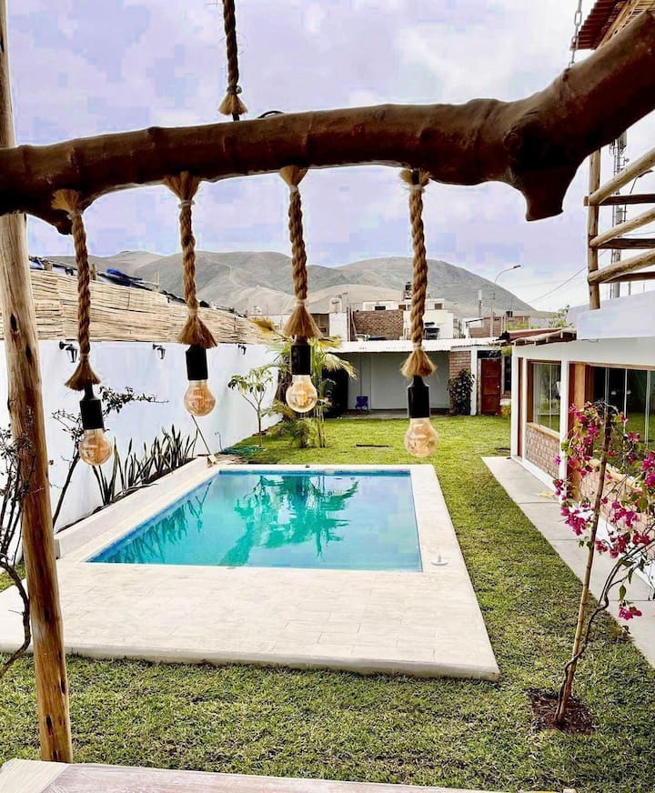 Beach house/super spacious countryside with pool Houses for Rent in