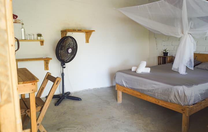 Chicatana Hostal : Room 2 Red - Mazunte
