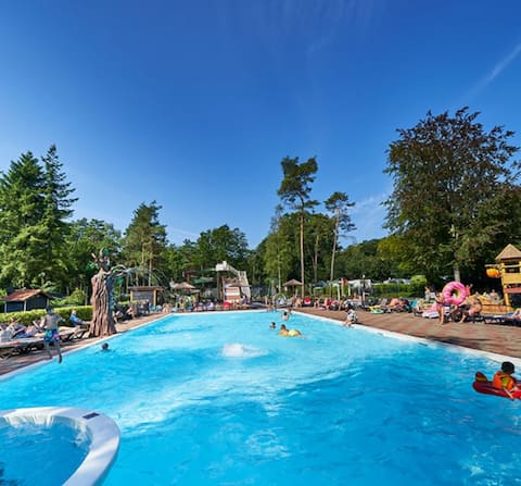 Chalet at 4.5* holiday park in the middle of forest!