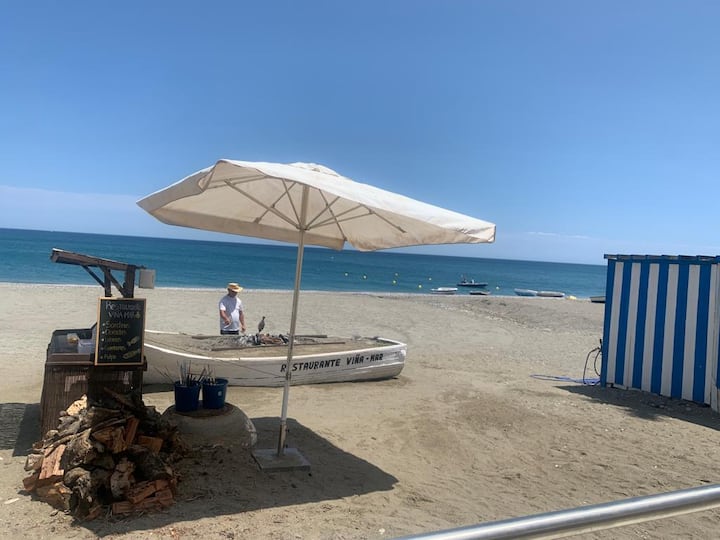 San Luis De Sabinillas, Apartamento Costero Y Hermosa Playa Junto A Puerto Duquesa - Manilva