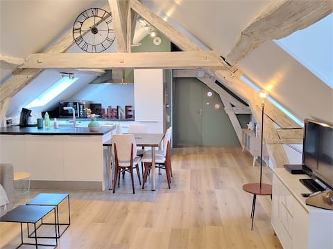 Popular Airbnb listing: Le Davout Cozy ♥ Apartment ♥ Downtown in Auxerre