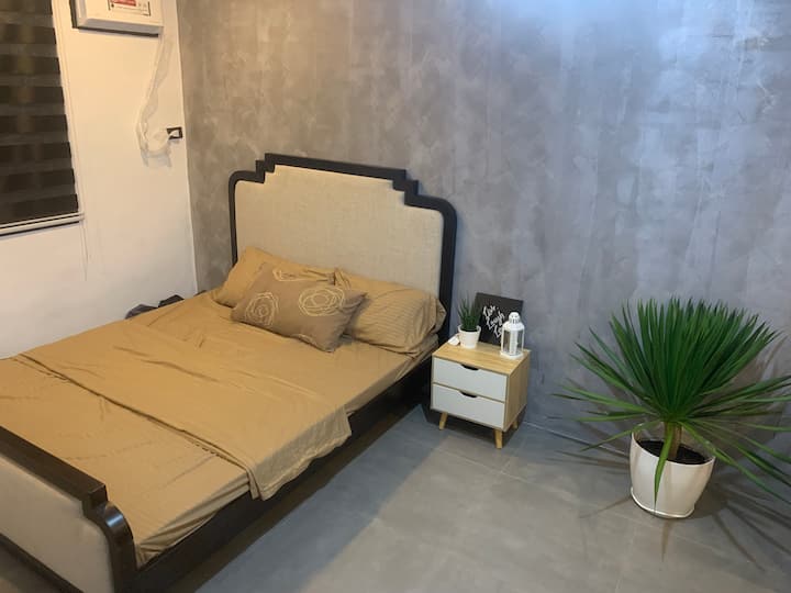 Modern Minimalist 3-bedroom house with patio.