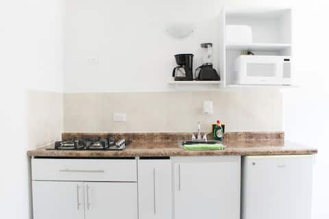 Popular Airbnb listing: Executive Loft North Galleries Wifi/Washing Machine and AC 4 in Saltillo