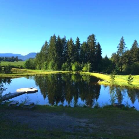 Hi Point Guest Ranch: Private Lake & Cannabis Farm