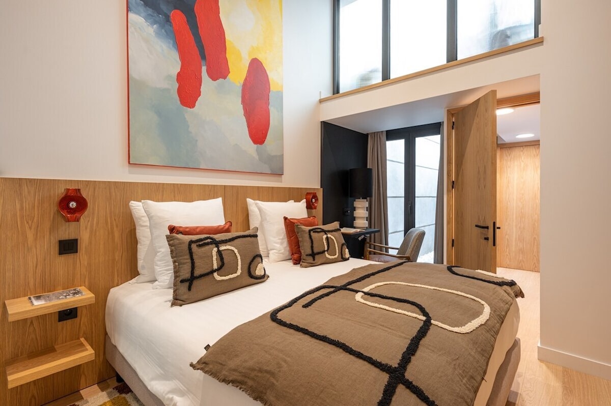 Dormitorul 1, vedere la patio 2