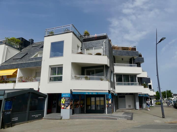 Facing the sea, 33 m2 studio with terrace and wifi
