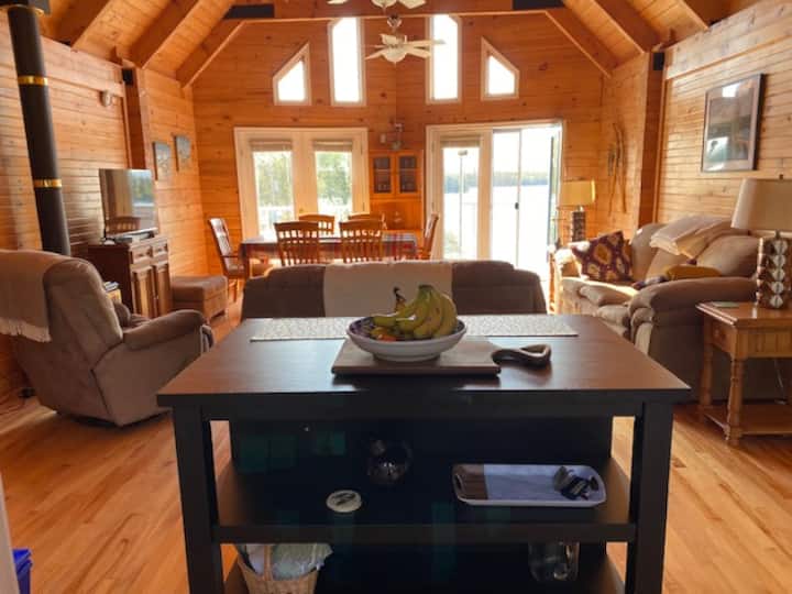 Log Cabin Retreat On The World Famous Bras D'or - Cape Breton Island