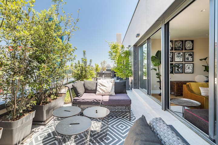 Penthouse with stunning terrace