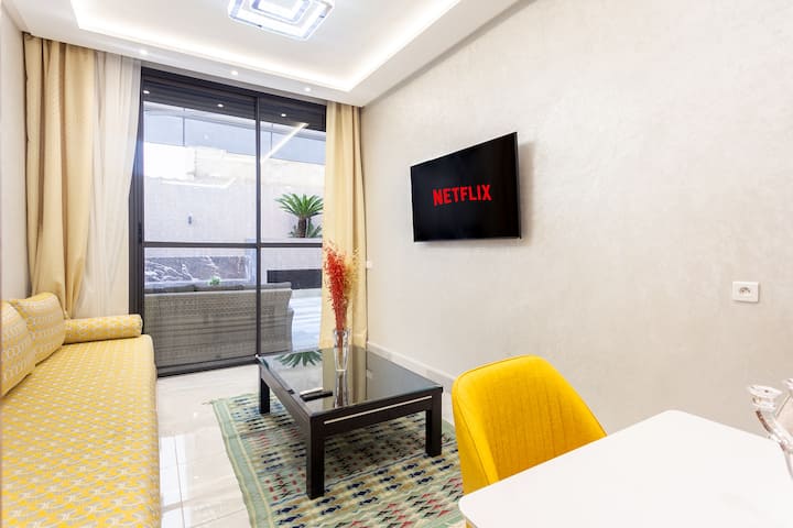 Modern 2 Bd Aprtmnt Wth Parking & Patio|❤️  Agdal - Rabat