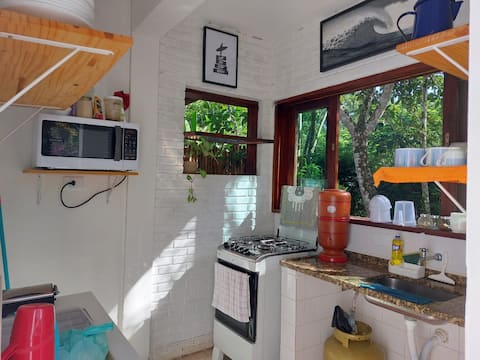 Airbnb em destaque: Suite (4) Perfect Location! 300m from the beach! em Ubatuba