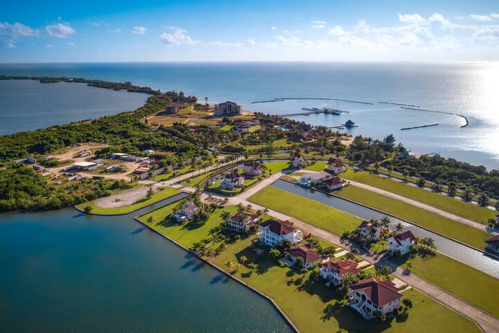 Waterfront Placencia Castle in Gated Community gallery image 2