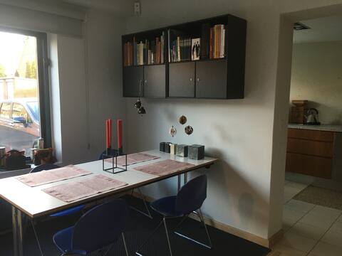 Popular Airbnb listing: Urban, nice apartment, free parking space, 4 bus lines in Holme Højbjerg Skåde