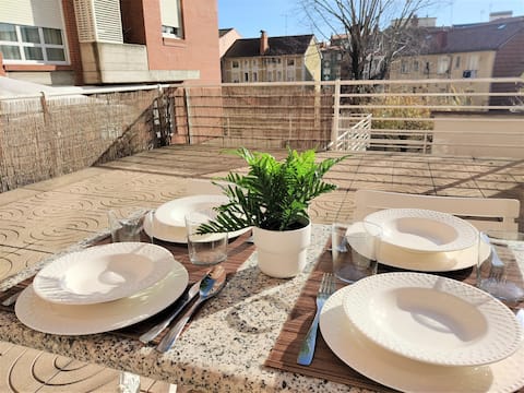 Airbnb con mejor rendimiento: Large private terrace, wifi bright and quiet. en Santander
