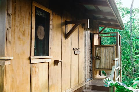 Adorable Jungle Retreat Cabin with Pool
