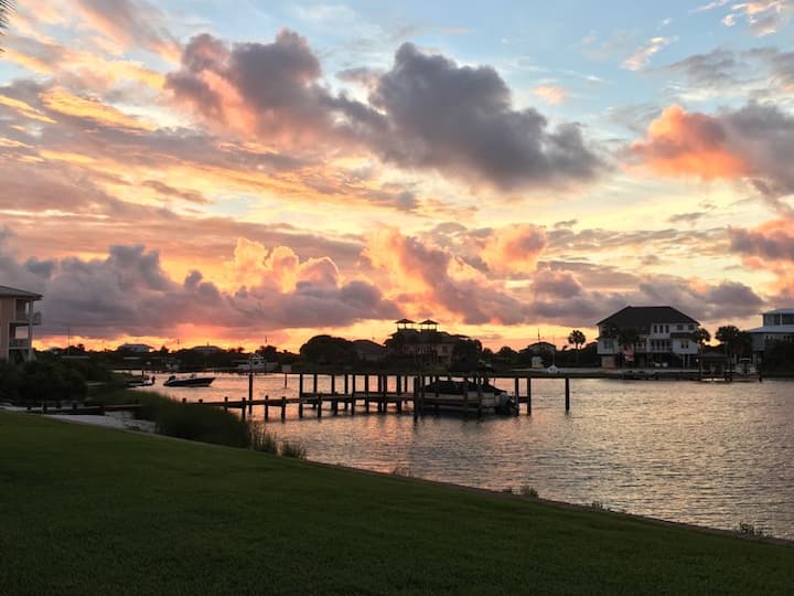 AAHHHHHH ، غروب الشمس!