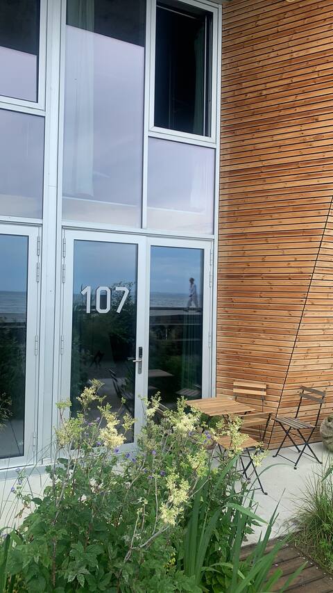 Sejt tiny house on Aarhus Ø