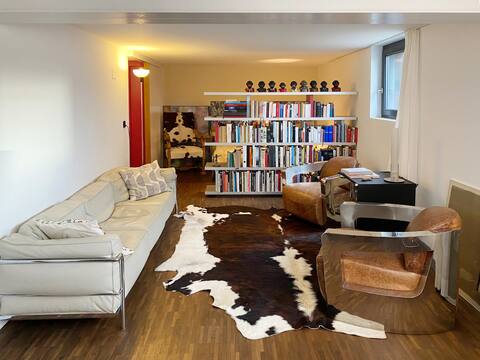 Small flat with garden