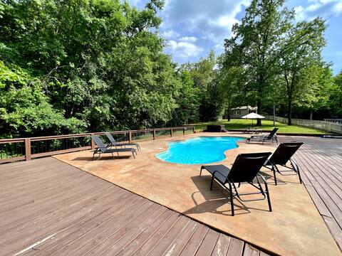 My Sweet Mtn. Home -Guest House w/ Pool & Hot Tub!