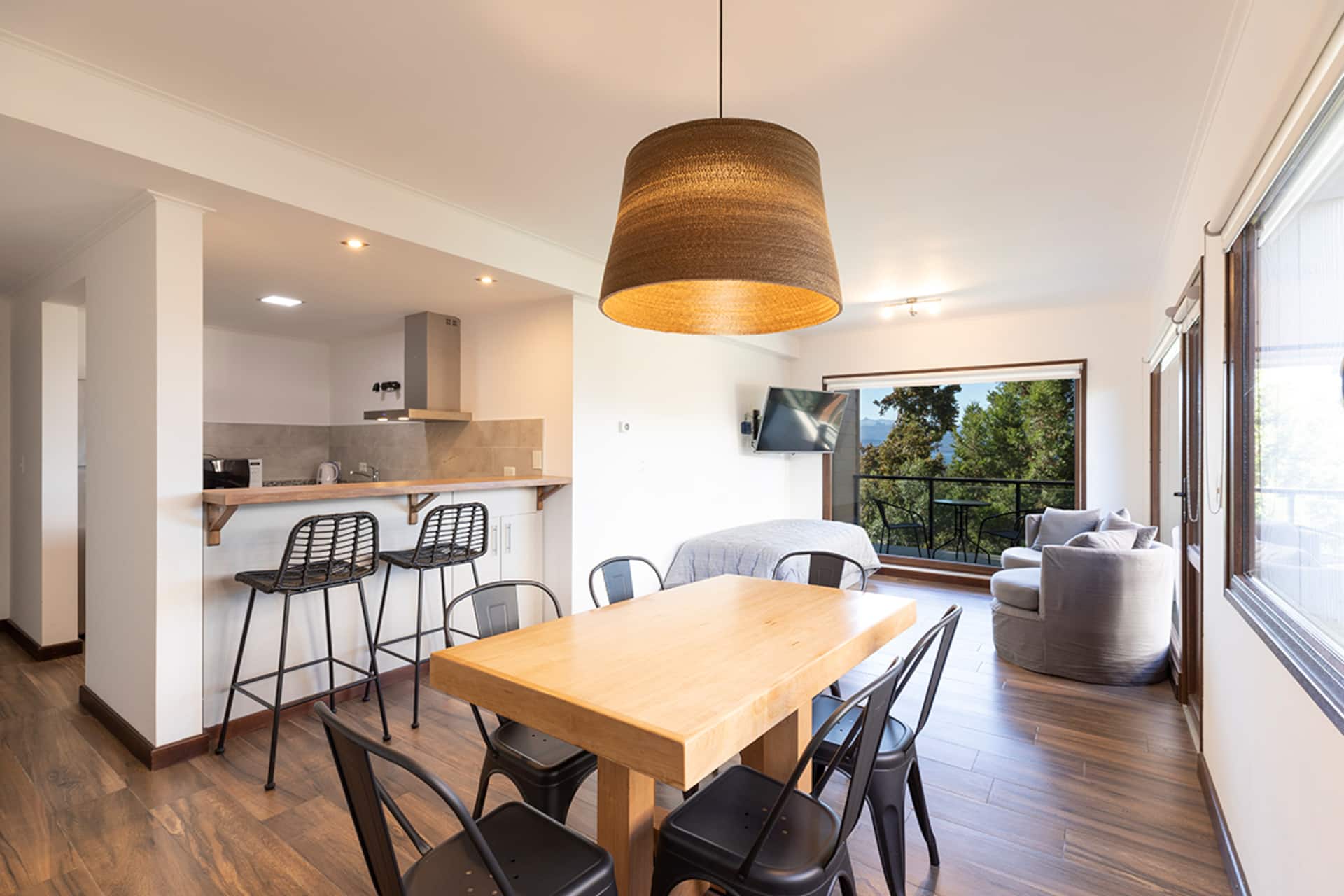 Apartment in Melipal, Bariloche. Two en-suite rooms