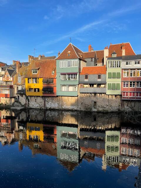 Argenton sur Creuse room on the Hubert River