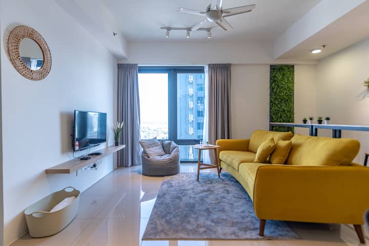 3br X Georgetown (10pax) Seaview 乔治市中心海景房 - Penang