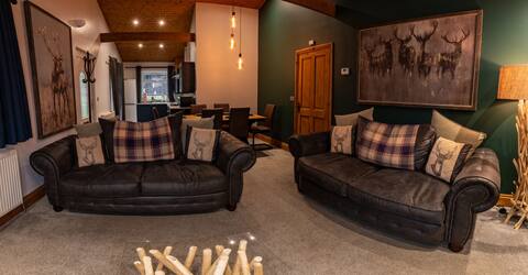 The Curious Stag - Luxury Log Cabin and Hot Tub
