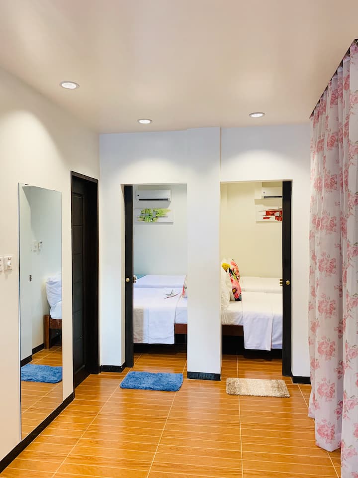 Sebule kwenye vyumba vya kulala.