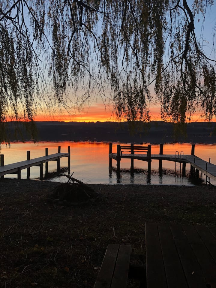 Peach Orchard Lakefront Studio Apartments for Rent in Hector, New