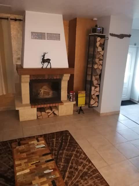 Popular Airbnb listing: Gîte 1 with 2 bedrooms, for up to 5 people max in Vosges