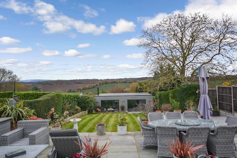 Detached modern home with stunning views