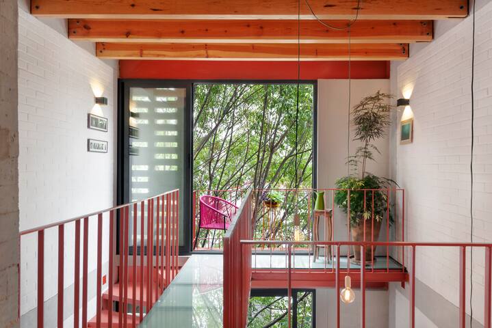 Condesa Stylist apt. private terrace 2bdr, 2bd gallery image 4