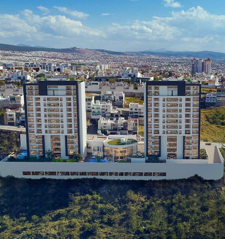 Beautiful apartment with inlc. services and swimming pool Serviced