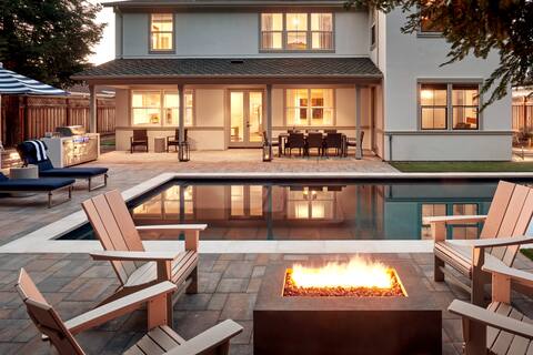 5BD/5BA Heated Pool & Spa: 11min Healdsburg Plaza