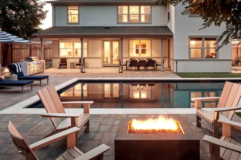 5BD/5BA Heated Pool & Spa: 11min Healdsburg Plaza