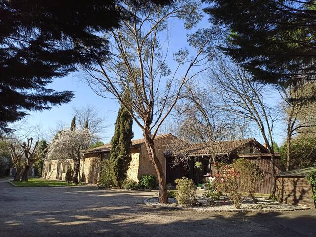 Bâtisse du 19ème de 290m2 avec piscine couverte gallery image 2