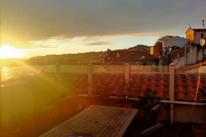 Appartement Terrasse Au Coeur Du Port De L'estaque - Marignane