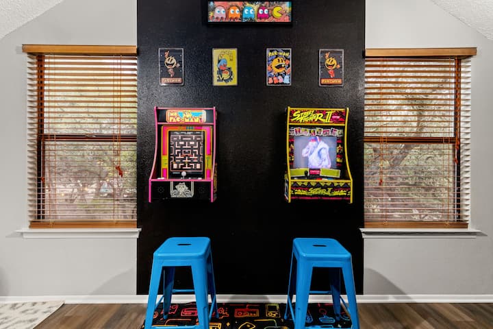 Blue Door Cottage Family Game Room | Kid Friendly! - Cottages for