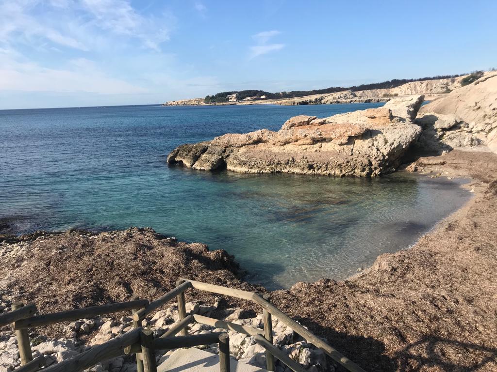 Top performing Airbnb: Sea view accommodation with pool & direct sea access in Sausset Les Pins