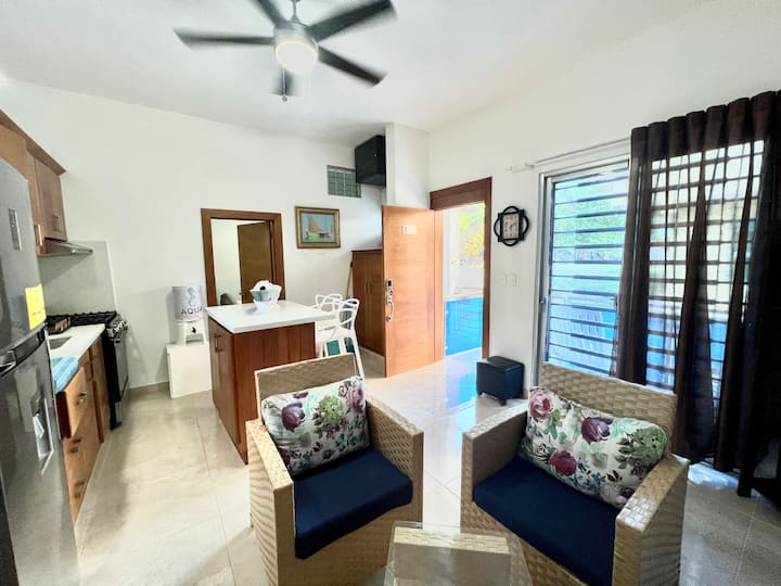 Aqua 4: One-bedroom Flat By The Beach - Puerto Plata