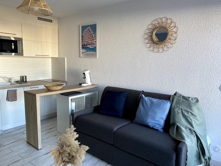 Studio Cosy Au Calme, à Côté De La Plage - La Grande-Motte