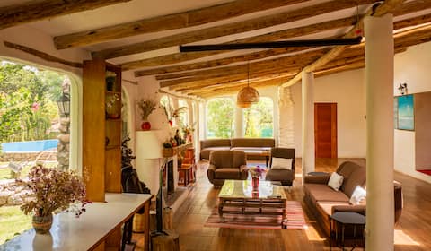 Magical country house in the Sacred Valley