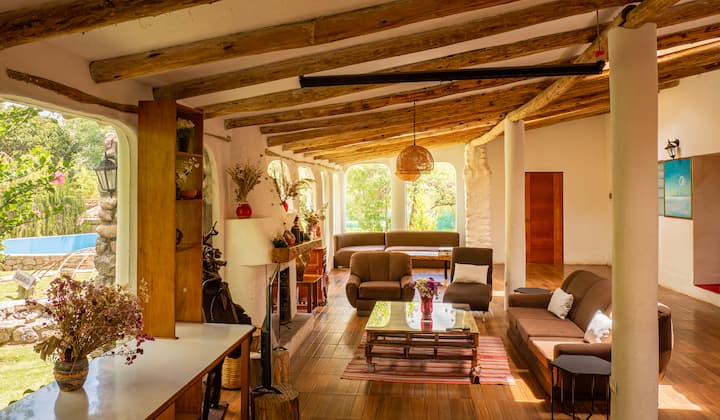 Magical country house in the Sacred Valley