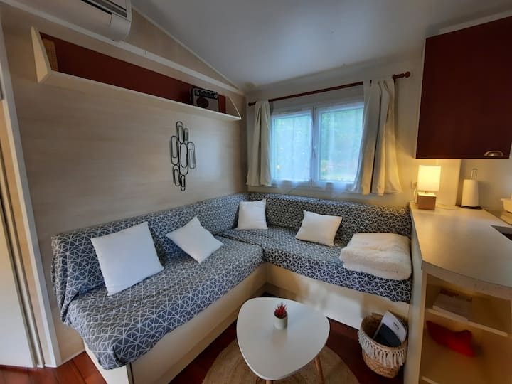 Mobil-home 4/5p. En Bord De Lac, Proche Mimizan - Sainte-Eulalie-en-Born