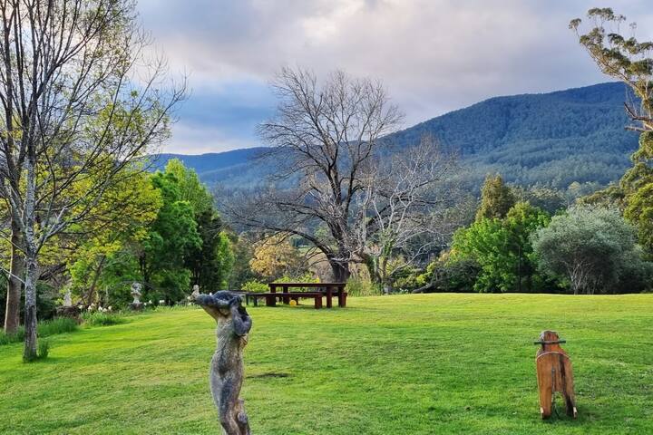 Rustic Cottage with glorious mountain views!