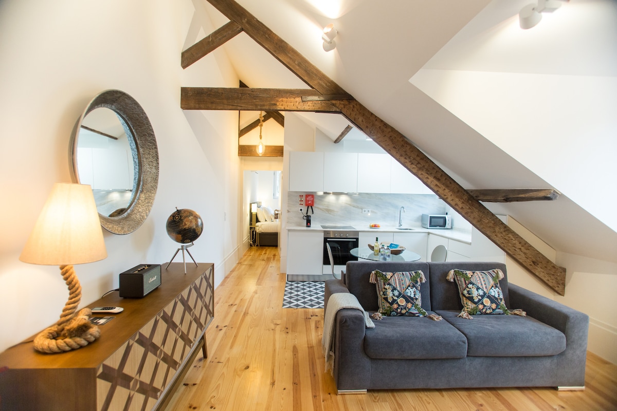 T1公寓，装饰独特。